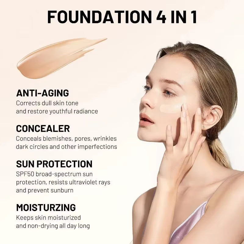 4 in 1 Foundation Liquid Hydrating